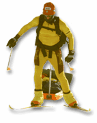 yellow skier knockout